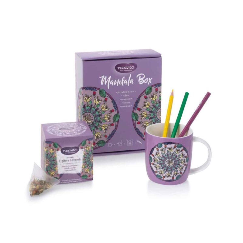 Mandala Box VIOLA Tiglio e Lavanda