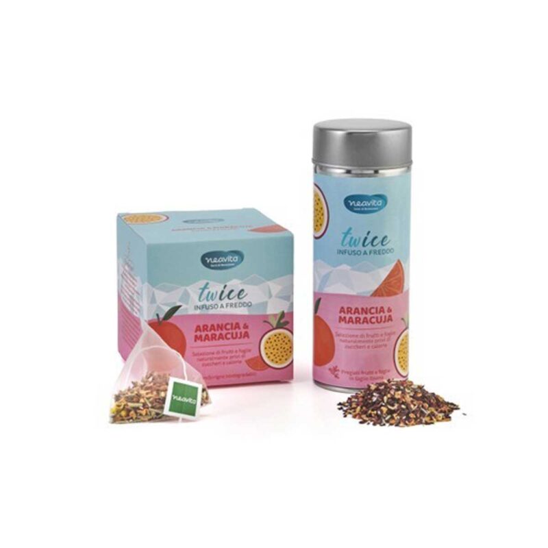INFUSO TWICE ARANCIA E MARACUJA