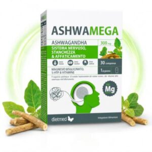 ASHWAMEGA 30 compresse Omaggio: 2 DIETMED ITALIA