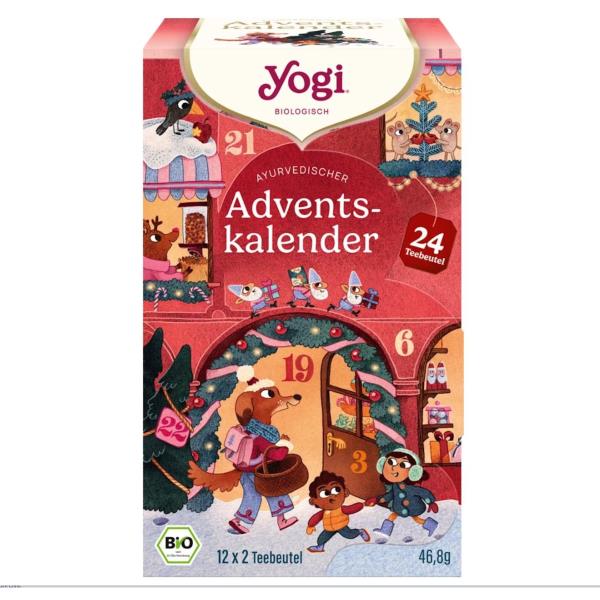 CALENDARIO DELL'AVVENTO 8X3 - 45,6G YOGI YOGI TEA